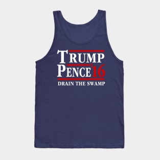 Trump Pence Drain The Swamp Tank Top